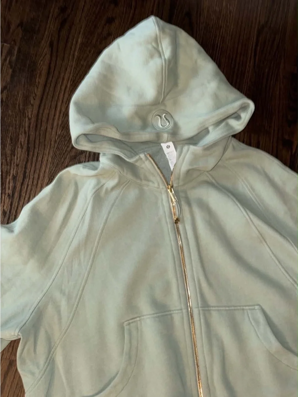 Lululemon Oversized Scuba 1/2 Zip Rosemary Green XL/XXL EUC